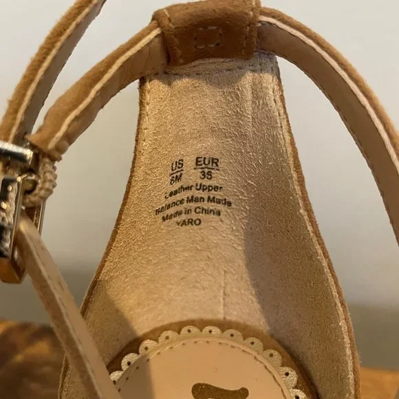 Sam Edelman Suede Yaro Sandal Size US 6 - Picture 4 of 4